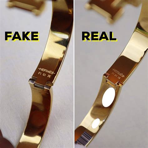 real vs fake hermes h bracelet|is my hermes bracelet real.